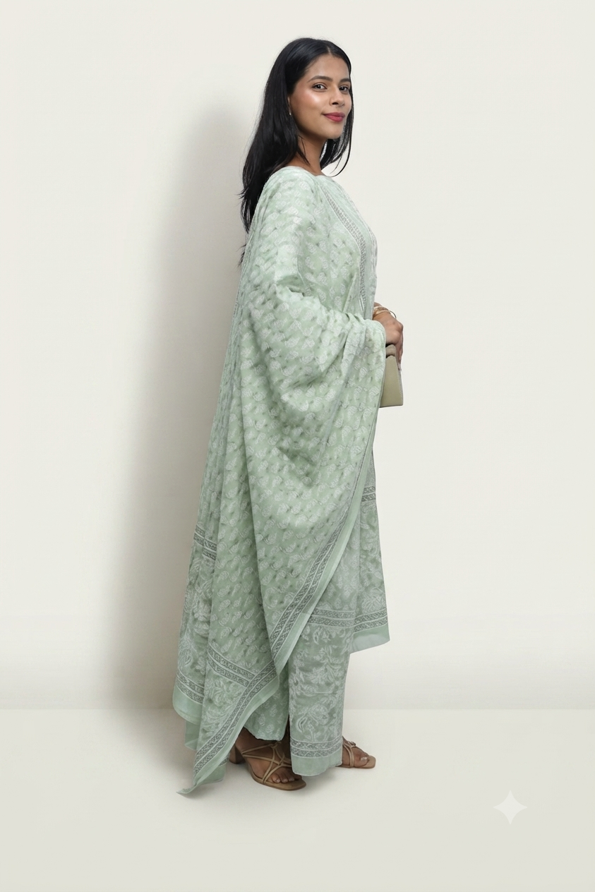 light-green-cotton-suit-set-for-women